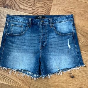 Hudson Distressed Jean Shorts.  Size 29.